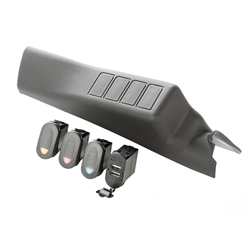 Rugged Ridge A-Pillar Pod Kit 3 Switch USB JK/JKU