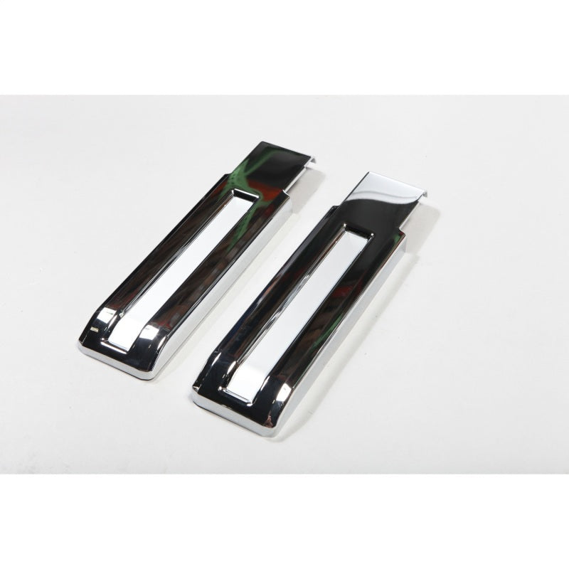 Rugged Ridge Tailgate Hinge Covers Chrome Jeep Wrangler JK