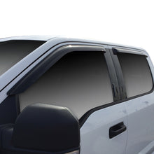 Load image into Gallery viewer, Westin Ford F-150 SuperCrew Wade Slim Wind Deflector 4pc - Smoke