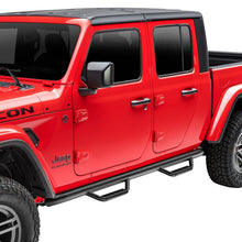 Load image into Gallery viewer, Rugged Ridge Spartan Nerf Bar Black Jeep Gladiator JT