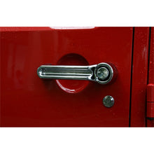 Load image into Gallery viewer, Rugged Ridge Door Handle Cover Kit Chrome 07-18 Jeep Wrangler JK
