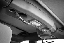 Load image into Gallery viewer, Rugged Ridge Rear Dual Grab Strap Black Jeep Wrangler Unlimited JK