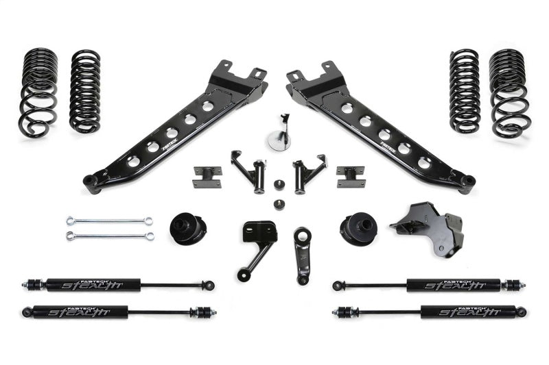 Fabtech 19+ Ram 2500 4WD 5in Radius Arm Kit w/Stealth