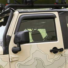 Load image into Gallery viewer, Rugged Ridge Window Visors Matte Black 2-Door Jeep Wrangler