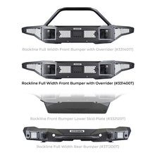 Load image into Gallery viewer, Go Rhino Ford Bronco (2 and 4 Door) Rockline Full Width Bumper