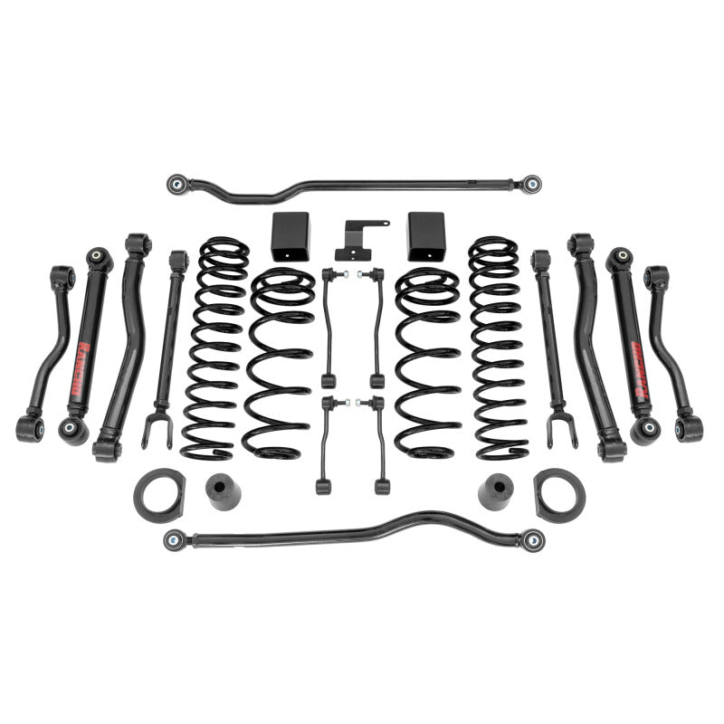 Rancho Jeep Wrangler Fr and R Short Arm Suspension System - Master Part Number