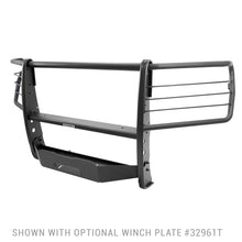 Load image into Gallery viewer, Go Rhino Ford F-150 3100 Series StepGuard Center Grille + Brush Guard - Tex. Blk