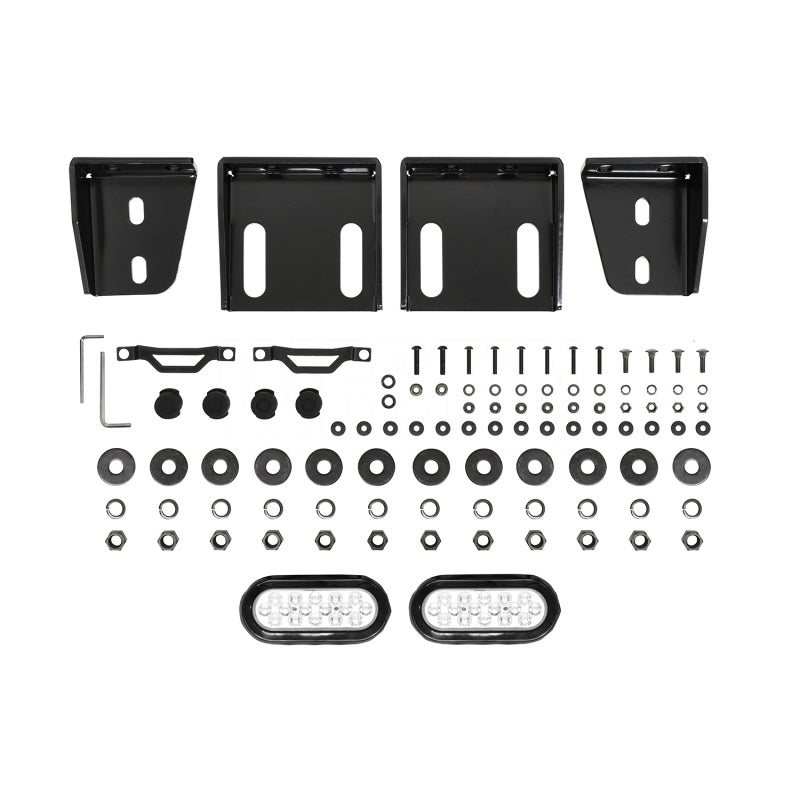 Westin 19+ Chevy Silverado 1500 HDX Bandit Rear Bumper - Black
