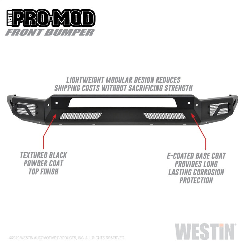 Westin 2010+ Dodge Ram 2500/3500 ( Old Body Style )  Pro-Mod Front Bumper