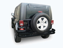 Load image into Gallery viewer, Rampage Jeep Wrangler(JK) Double Tube Rear Bumper - Black