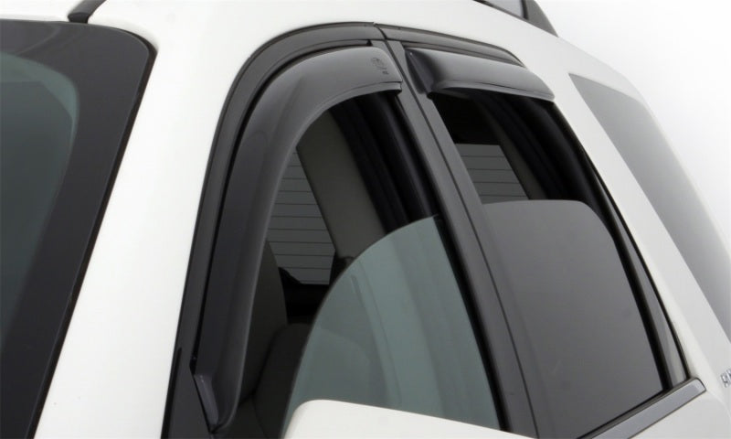 AVS 13-16 Dodge Dart Ventvisor In-Channel Front & Rear Window Deflectors 4pc - Smoke