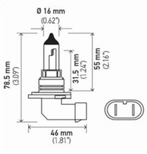 Load image into Gallery viewer, Hella 9006 12V 55W Halogen Bulb