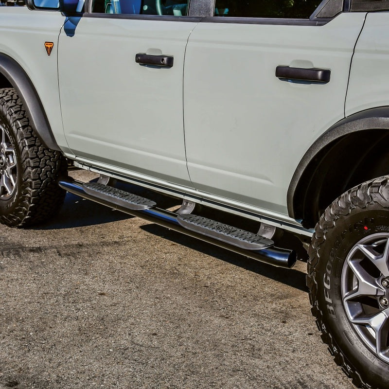 Westin Ford Bronco (4-Door) PRO TRAXX 4 Oval Nerf Step Bars - Textured Black