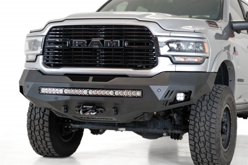Addictive Desert Designs 19+ RAM 2500/3500 Hammer Black Stealth Fighter Front Bumper