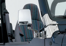Load image into Gallery viewer, Rampage Jeep Wrangler(YJ) Half Door Side Mirrors - Chrome