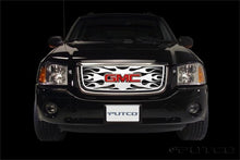 Load image into Gallery viewer, Putco GMC Envoy w/ Logo CutOut Flaming Inferno Stainless Steel Grille