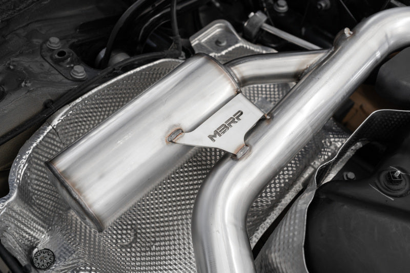 MBRP Volkswagen Golf GTI MK8 T304 SS 3in Cat-Back Exhaust 2.5in Dual Split Rear w/ SS Tips