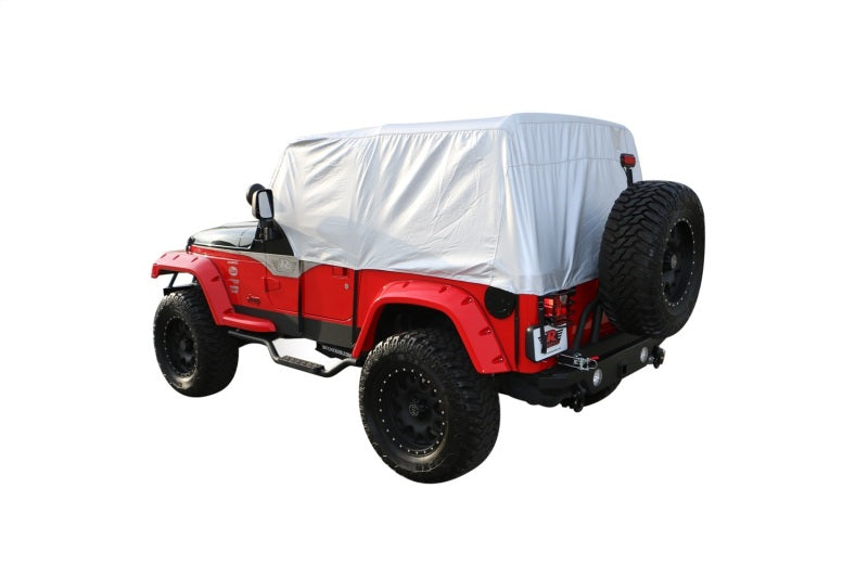 Rampage Jeep Wrangler(YJ) Cab Cover Multiguard - Silver
