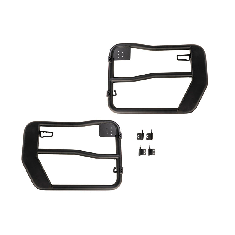 Rugged Ridge Fortis Tube Doors Front Jeep Wrangler JK