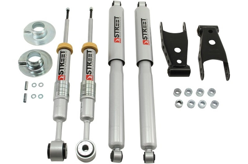 Belltech Ford F150 (All Cabs) 4WD LOWERING KIT WITH SP SHOCKS (3in Rear Drop)