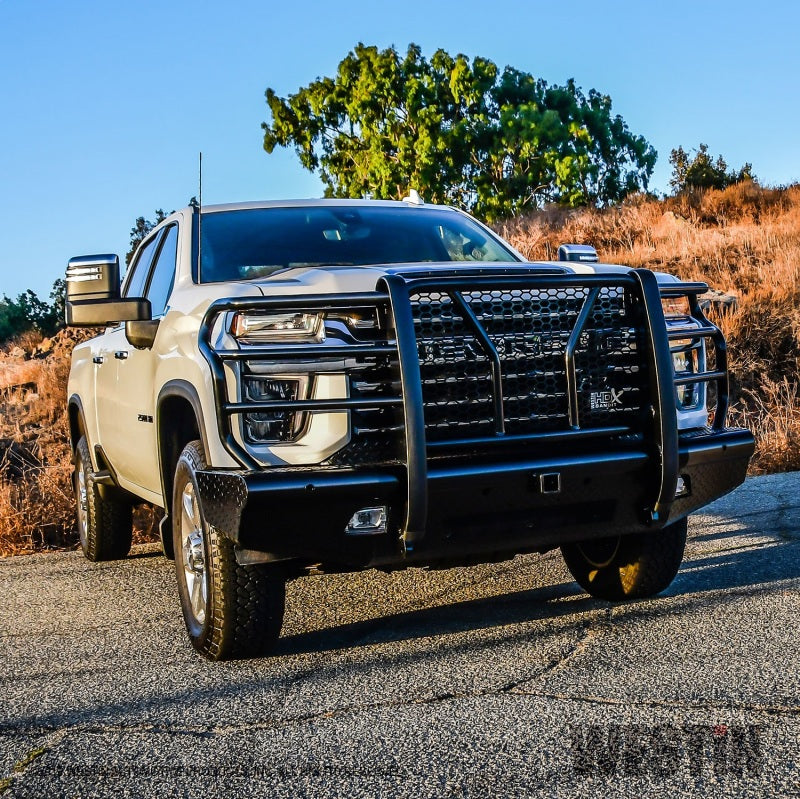 Westin 20+ Chevrolet 2500/3500 HDX Bandit Front Bumper - Black