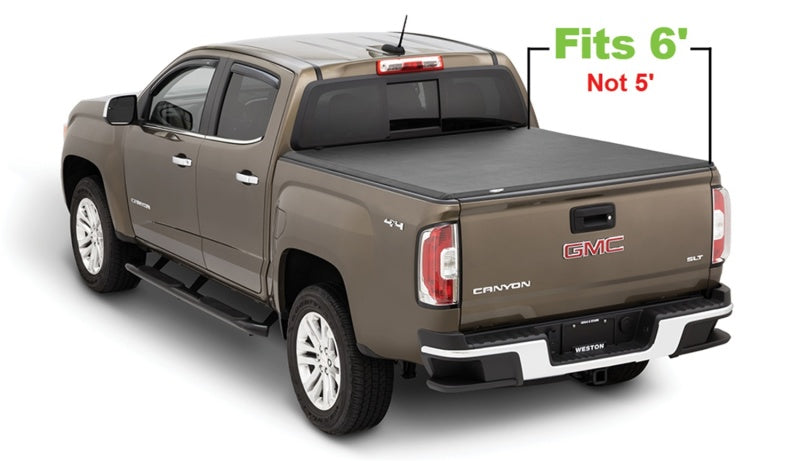 Tonno Pro 15+ Chevy Colorado 6ft Fleetside Hard Fold Tonneau Cover