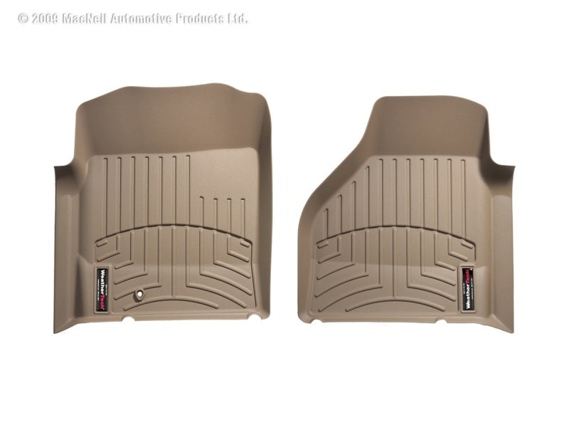 WeatherTech Dodge Ram 1500 Pickup QuadCab Front FloorLiner - Tan