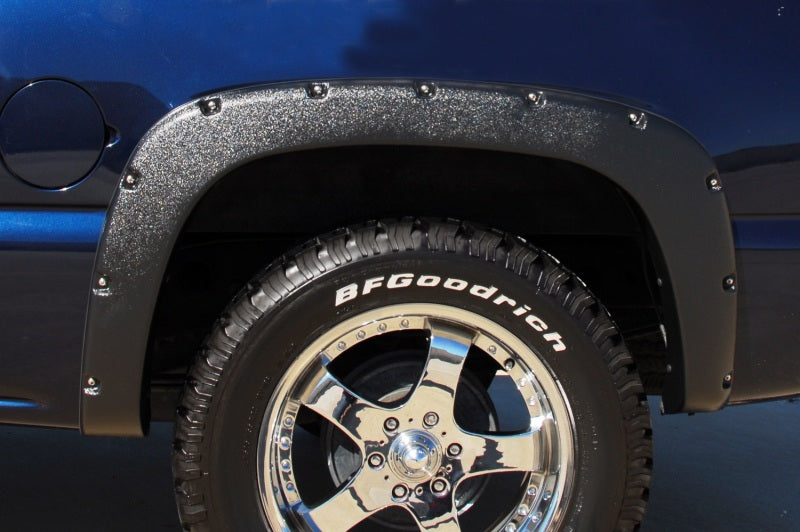 Lund Chevy Silverado 1500 RX-Rivet Style Textured Elite Series Fender Flares - Black (4 Pc.)