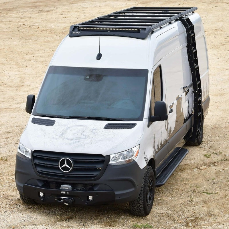 Westin 19+ Mercedes-Benz Sprinter High Roof Mesa Side Ladder