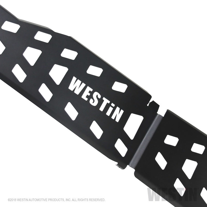 Westin 18+ Jeep Wrangler JLU 4dr. (Excl. 4xe) Gas Tank Skid Plate - Tex. Blk