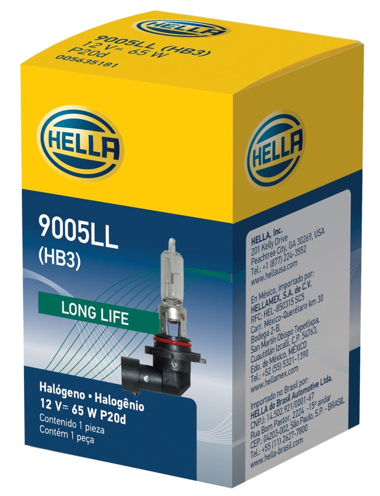 Hella Bulb 9005/HB3 12V 65W P20d T4 LONGLIFE