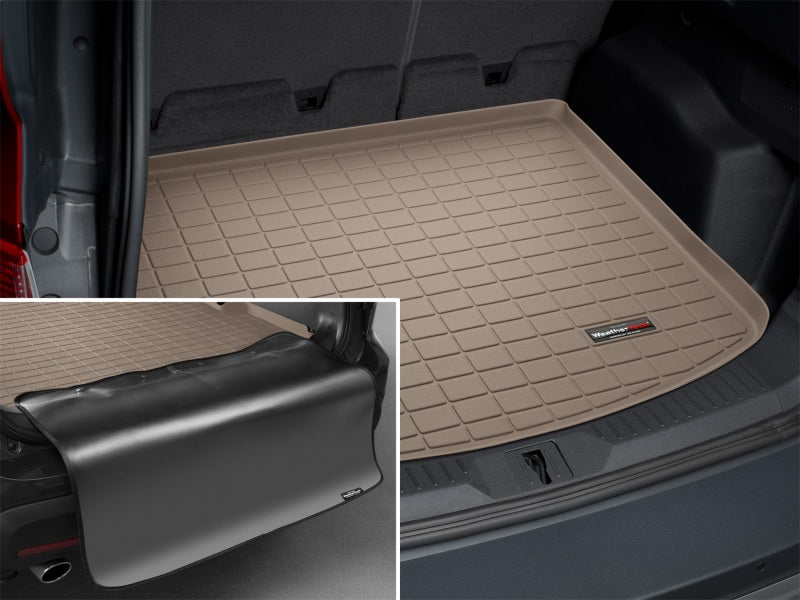 WeatherTech Ford Escape Cargo Liner w/ Bumper Protector - Tan