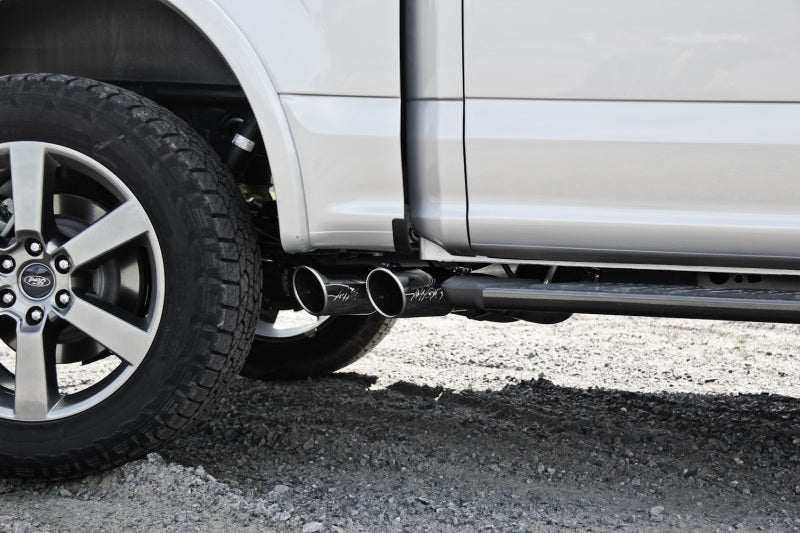 MBRP Ford F-150 2.7L/3.5L/5.0L 3in Cat Back Single Side Pre-Axle Dual Exit ALU
