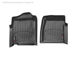WeatherTech Chevrolet Silverado Standard Cab Classic Front FloorLiner - Black
