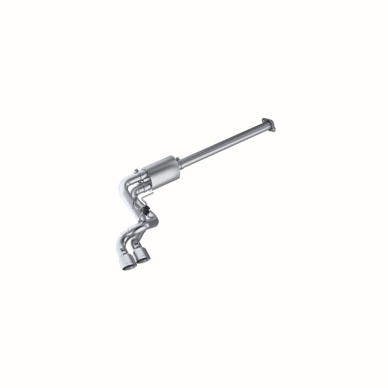 MBRP Ford F150 Pre-Axle 4.5in OD Tips Dual Outlet T409 3in Cat Back Exhaust