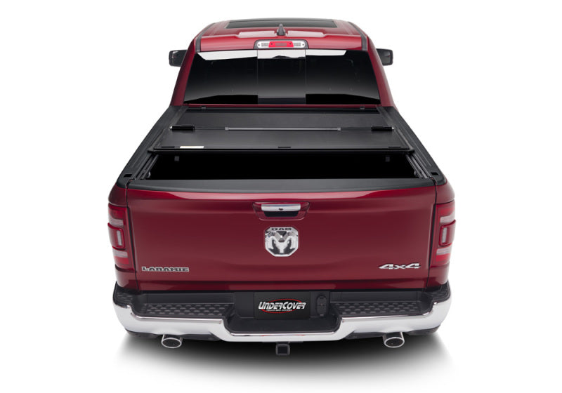 UnderCover Dodge Ram 1500 (w/o Rambox) (19 Classic) 6.4ft Armor Flex Bed Cover- Black Textured