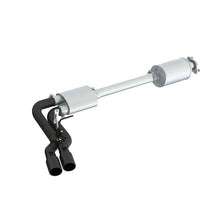 Load image into Gallery viewer, MBRP Ford F150 Pre-Axle 4in OD Tips Dual Outlet 3in Black Coated Cat Back Exhaust