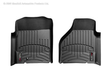 Load image into Gallery viewer, WeatherTech Dodge Ram 1500 Pickup QuadCab Front FloorLiner - Black