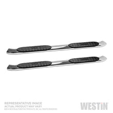 Load image into Gallery viewer, Westin Chevrolet Silverado/Sierra 1500 Crew Cab Non LD PRO TRAXX 5 Oval Nerf Step Bars - SS