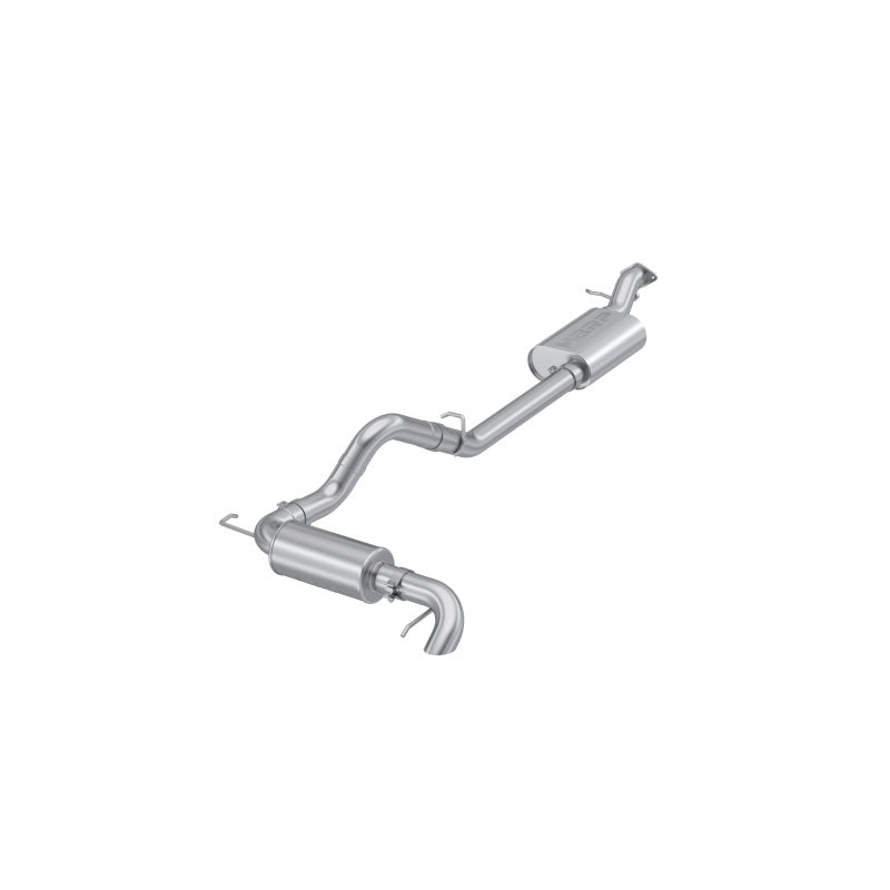 MBRP Ford Bronco 2.3L/2.7L Aluminized Steel 3in Cat-Back, Single High Clearance Rear Exit