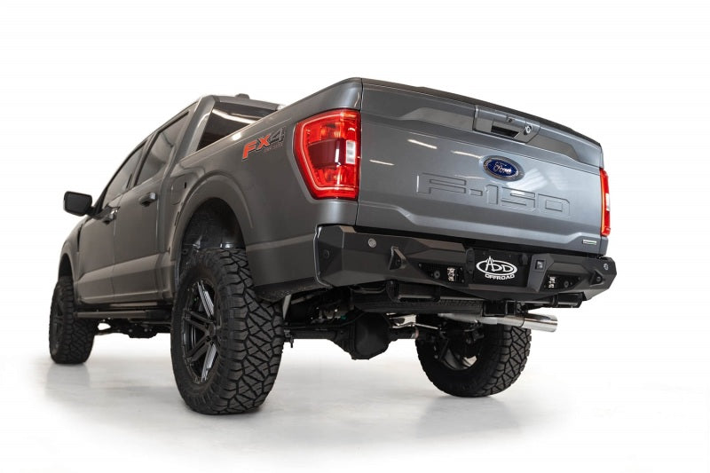 Addictive Desert Designs 2021+ Ford F-150 Stealth Fighter Rear Bumper w/ Back up Sensors