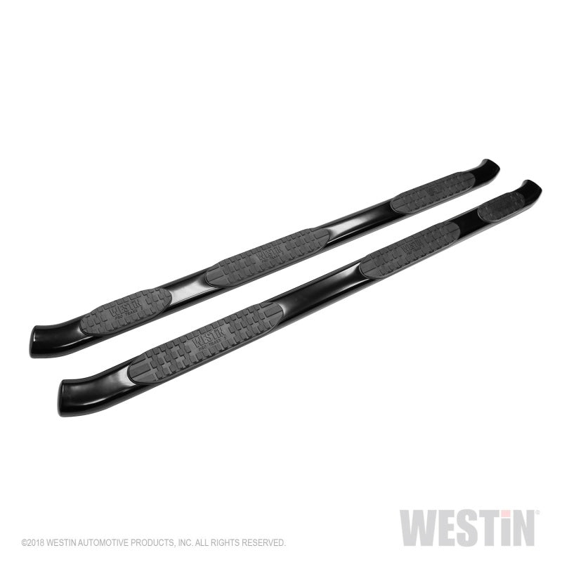 Westin Ford F-250/350 SuperCab (8ft Bed) PRO TRAXX 5 WTW Oval Nerf Step Bars - Black