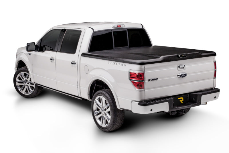 UnderCover Toyota Tacoma 6ft Elite Bed Cover - Black Textured (Req Factory Deck Rails)