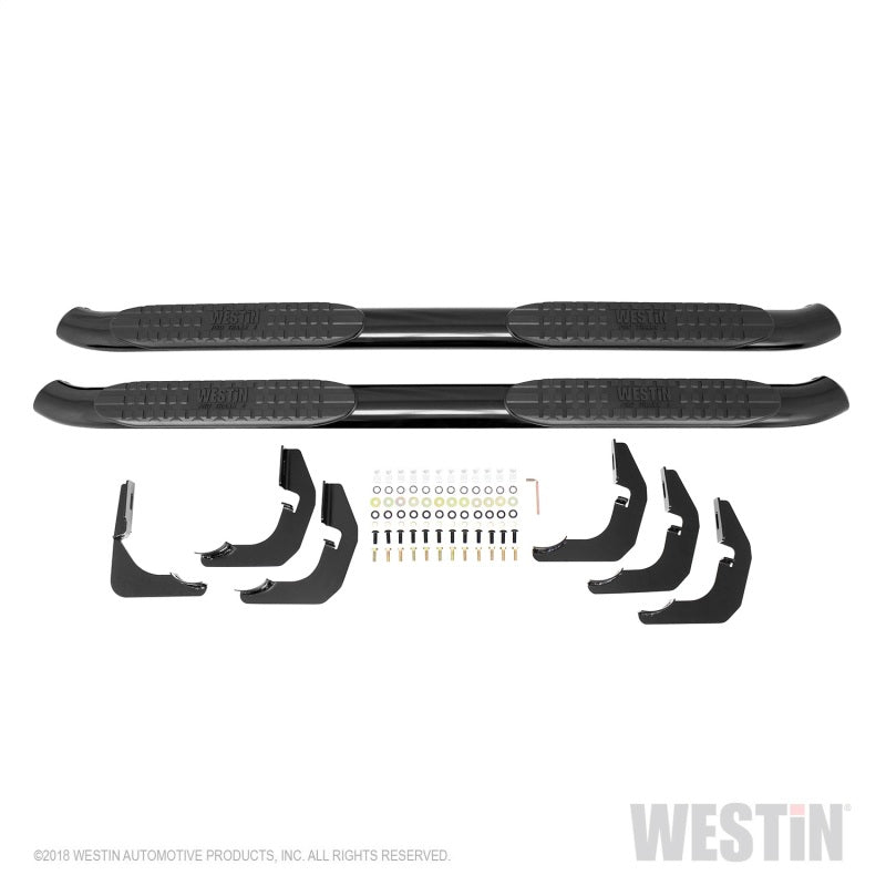 Westin Ford F-150 SuperCab PRO TRAXX 4 Oval Nerf Step Bars - Black