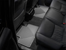 Load image into Gallery viewer, WeatherTech Toyota Tacoma Crew Cab Rear Rubber Mats - Grey