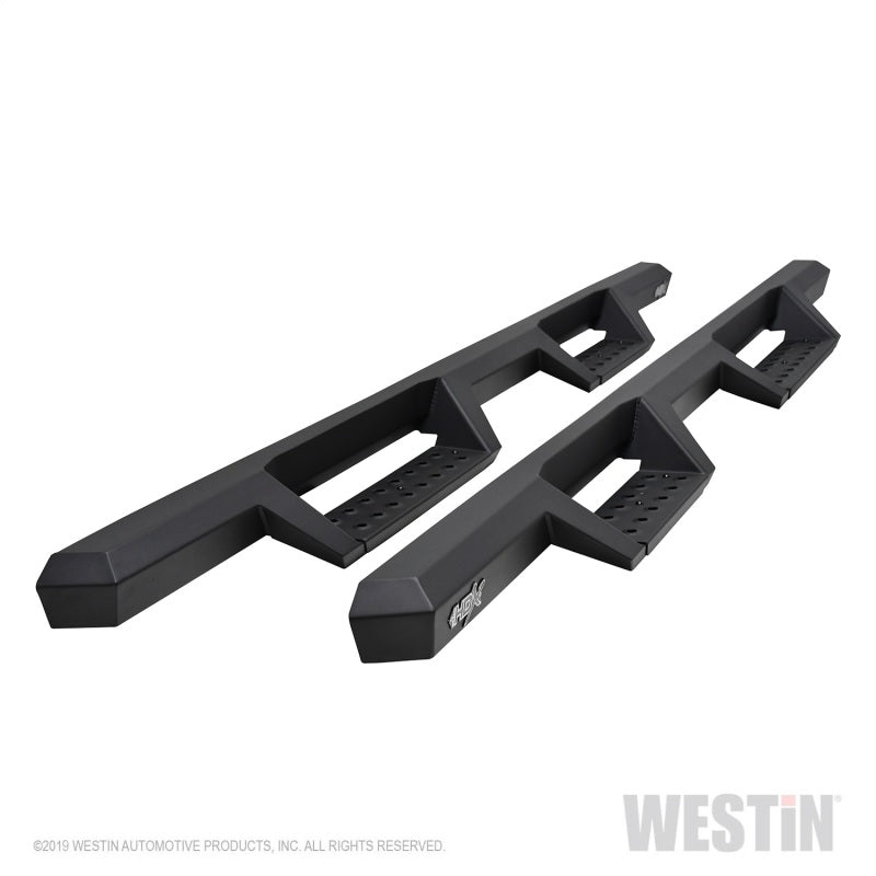 Westin 19+ Ford Ranger SuperCrew HDX Drop Nerf Step Bars - Textured Black