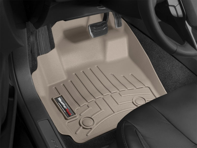 WeatherTech Ford F250 Super Duty Crew Front FloorLiner - Tan
