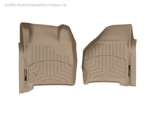 Load image into Gallery viewer, WeatherTech Ford F250 Super Duty Crew Front FloorLiner - Tan