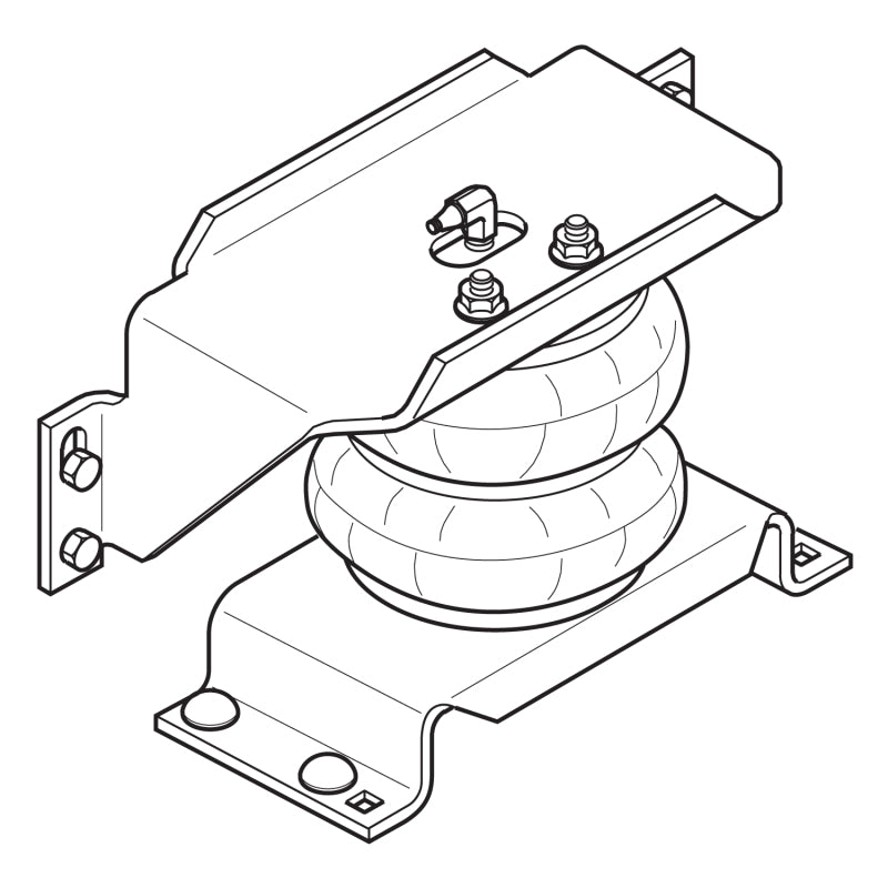 Firestone Ride-Rite Air Helper Spring Kit Front Dodge RAM 3500HD Cab 2WD/4WD (W217602478)
