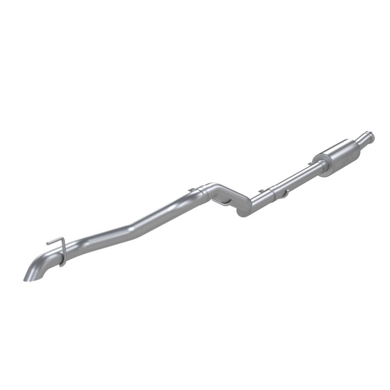 MBRP Jeep Gladiator 3.6L 2.5in Single Rear Exit Cat Back Exhaust - Aluminized (Off-Road)